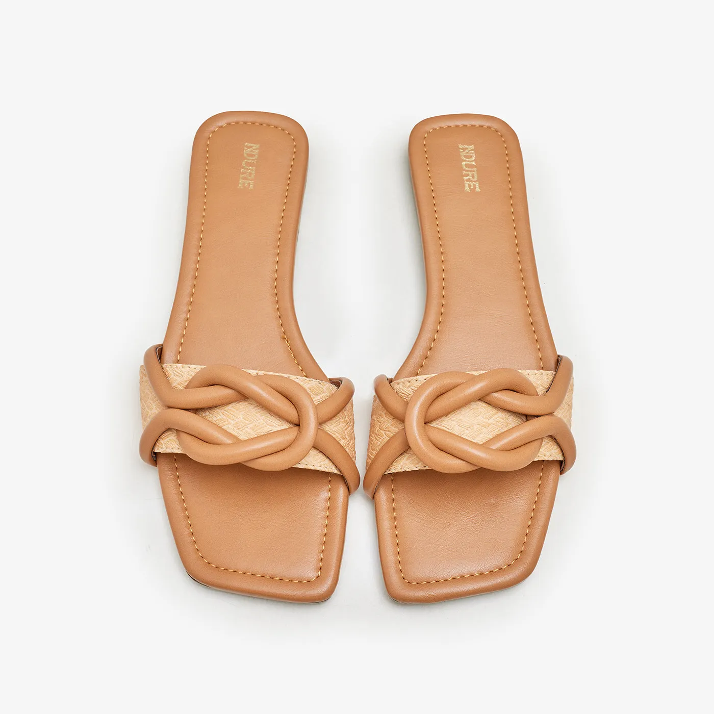 Women's Twisted Knot Flats